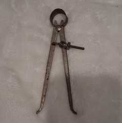 Outside Caliper Firm Joint 6 in Leg Size, Max 6 in Metalworking Tool