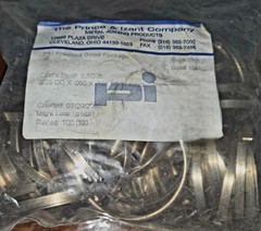 9.3g BAg-7 Silver 56% Brazing Ring 2.25 OD .050 Alloy Prince & Izant Not Scrap