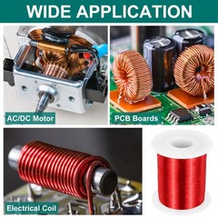 42 AWG Magnet Wire Enameled Copper Wire 8 oz Magnetic Coil Wire 155C(311F)