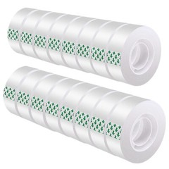 Clear Transparent Tape Rolls 3/4″ x 1000″ Dispenser Refill 16 Tape Rolls Scotch