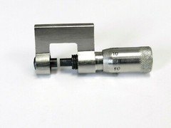 Mini Micrometer 10mm Small Micrometer Pocket Size Metric 0-10mm x 0.01mm