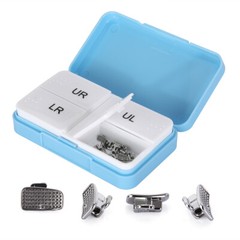 AZDENT Dental Ortho MIM Monoblock Braces Brackets Mini Roth MBT.022 /Buccal Tube