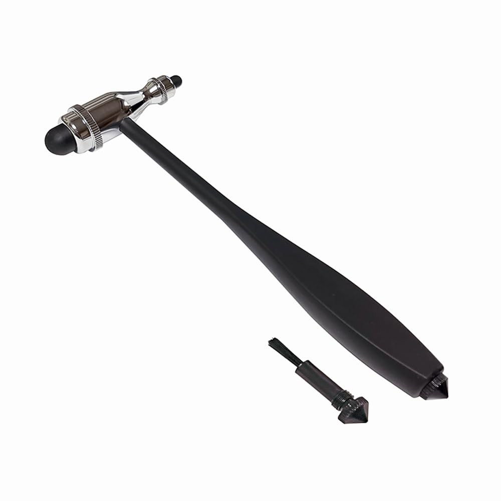 3694BK Tromner Neurological Reflex Hammer with Built-In Brush