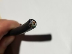 Windy City Wire 23/4P CAT6 F/UTP Shielded Network Cable Plenum Black /100ft