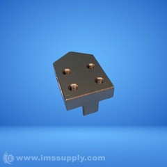 3 inch x 2 inch x 2 inch Steel 4 Hole Threaded Angled Block FNIP