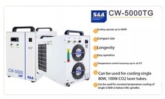 Water-Cooled Laser Engraving Machine Cooler Pyrolysis Industrial Cooling System