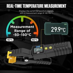 HVAC Temperature Clamp Digital Thermometer Pipe Temperature Tester -58℉~+302℉ US