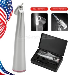 Dental Optic Fiber LED 1:4.2 Increasing Handpiece 45°Angle Head External Channel
