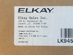Elkay Foodservice LK945AT10T6T Adjustable Centers, Wall-Mount Faucet, Chrome