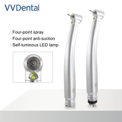 Dental High Speed LED Handpiece Anti-Suction Autoclavable 135°C 320000-400000rpm