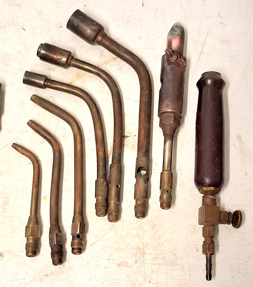 Prest-O-Lite Prestolite POL-8 Soldering Iron Air-Acetylene Torch Tips Set