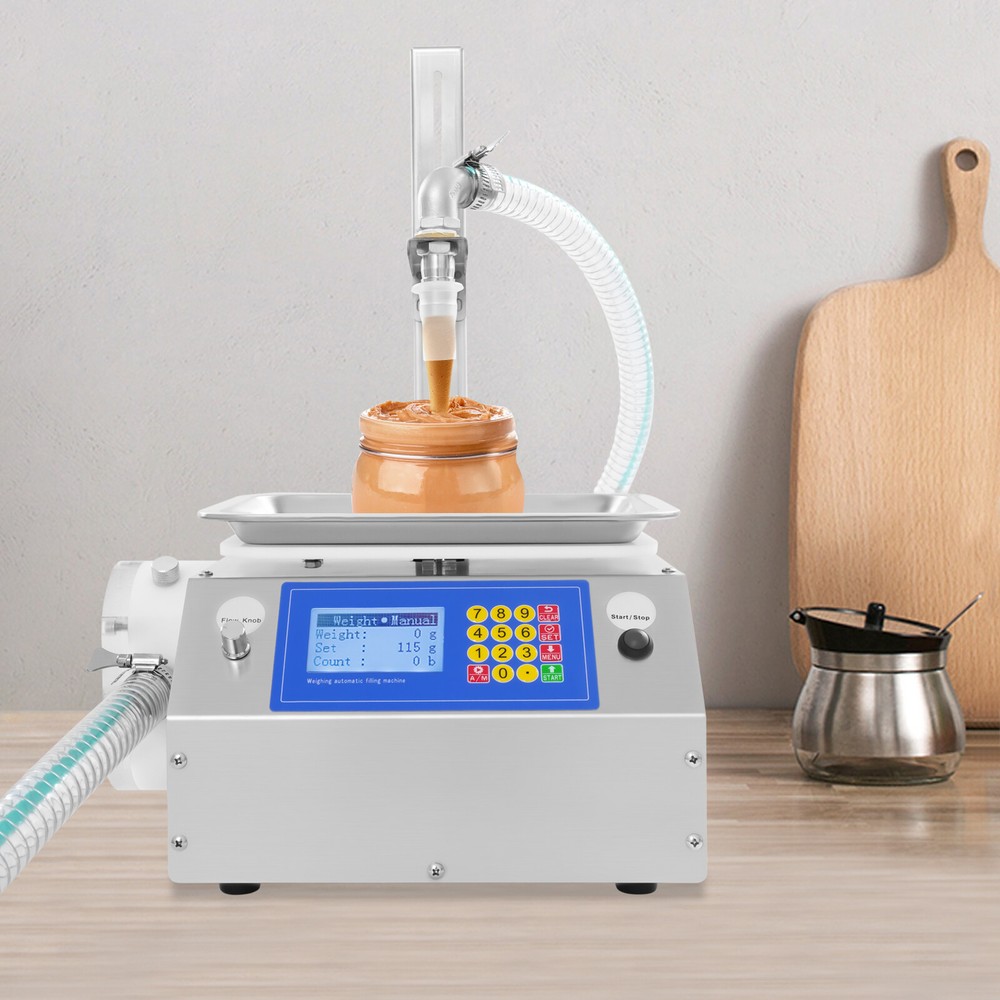 Single Head Automatic Liquid Paste Filling Machine Honey Bottle Filler 10g-10kg~
