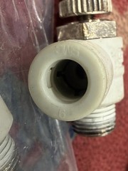 SMC AS2201F-N02-06S Flow Control Valve Elbow 6mm to 1/8″ NPT Pneumatic Lot of 4