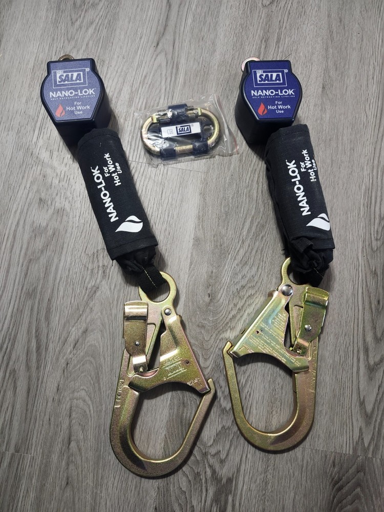 DBI/SALA 3101501 Nano-Lok Twin-Leg Quick Connect Self Retracting Lifeline