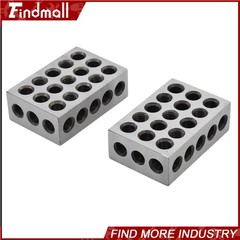 4 Matched Pair Ultra Precision 1-2-3 Blocks 23 Holes .0001″ Machinist 123 Jig