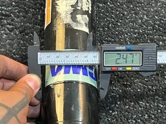 CWA Hydraulics Welded Hydraulic Cylinder 2.47″ OD x 16.5″ Retracted x 1.25″ Rod