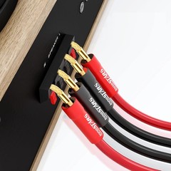 Flex Pin Banana Plugs Connector (6 Pairs, 12 Pcs), 2MM Braided, 24K Gold-Plat…