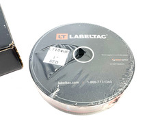 LabelTac LT104HP Pro Model High Perf. 10 Year Vinyl Label 1″ x 150′ /Roll, Red