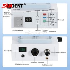 NSK Style Dental Brushless LED Electric Micro Motor/1:5 1:4.2 1:1 Handpiece USA