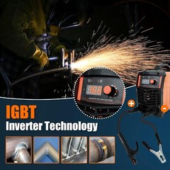 160A ARC Welder Machine MMA Welder 110V 220V Dual Voltage Digital Inverter IGBT