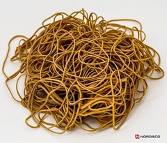 Alliance 06197 Advantage Rubber Bands, Size 19, 3 1/2″ X 1/16″, 1/4 Lb. Bag