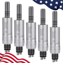 1-10* Dental Low Speed Air Motor Handpiece E-type 4 Holes Micromotor Inner Water