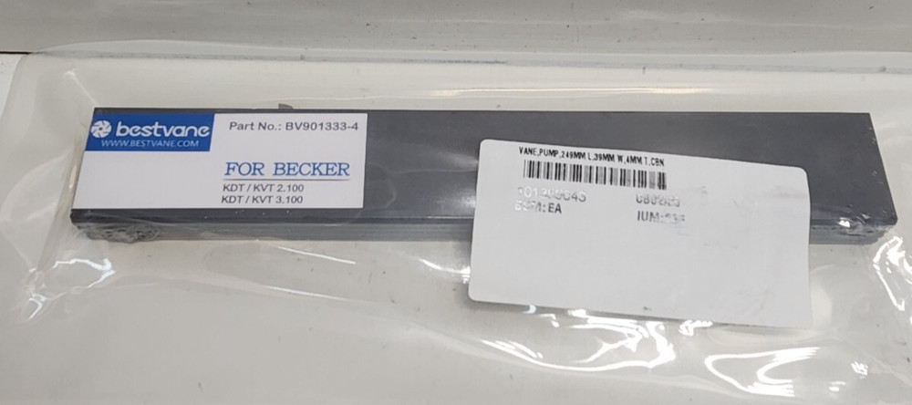 SET OF 4 NEW IN BAG! BESTVANE/BECKER 249MM L X 39MM W PUMP VANES SET BV901333-4