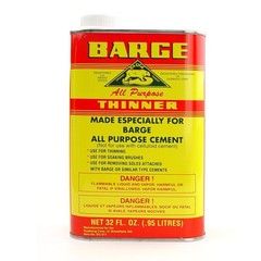 Barge Cement Thinner 1 Quart 32oz Adhesive Solvent Leathercraft Shoe Repair