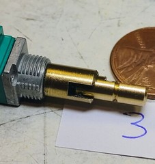 New! Lot of (2) Alps 5 Section Potentiometer w/NO Push Switch – See Text