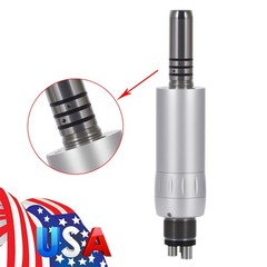 1-10* Dental Low Speed Air Motor Handpiece E-type 4 Holes Micromotor Inner Water