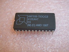 QTY (15) AM7938-75DC/C2 AMD 24 PIN CERAMIC DIP QUAD EXCHANGE POWER CONTROLLER