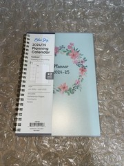 Blue Sky 2024 Weekly and Monthly Planner January – December 8.5″ x 11″