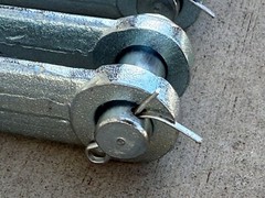 Sandbaggy 5/8″-18 Adjustable Yoke End – Galvanized [Pins Included]
