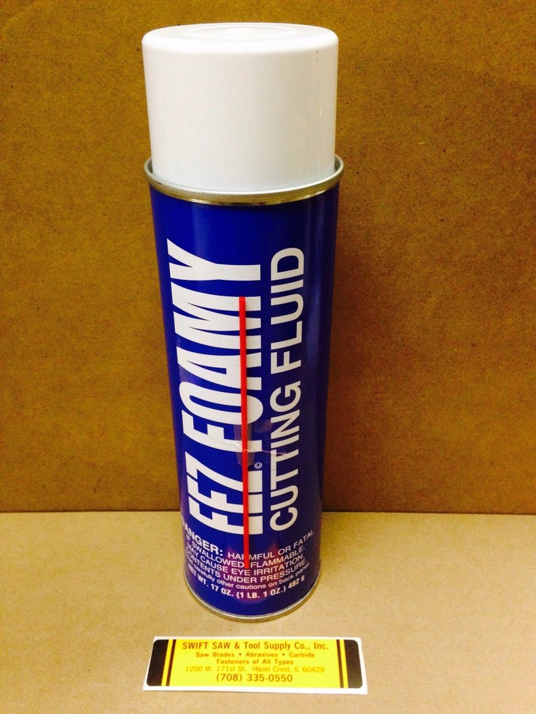 12PC CASE- 17oz EEZ FOAMY AEROSOL CUTTING OIL FLUID SPRAY COMPOUND COOLANT