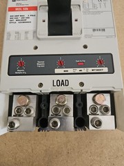 1) Cutler-Hammer MDL 50k 800A 3-Pole Circuit Breaker 551-600V MDL3800F MT3800T