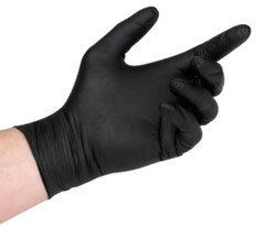 Black Nitrile Examination Gloves 5mil, Heavy Duty 1000 Pieces New (S M L XL)