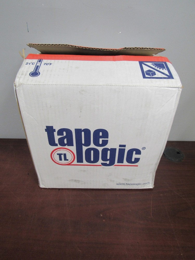 TAPE LOGIC T90122R 48MM X 50M RED TAPE ROLL CASE OF 36 ROLLS (9E)