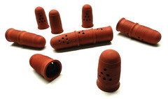 Finger Cots Natural Rubber Finger Cot Size #13 Finger Tip Pad 1Dz Made in USA
