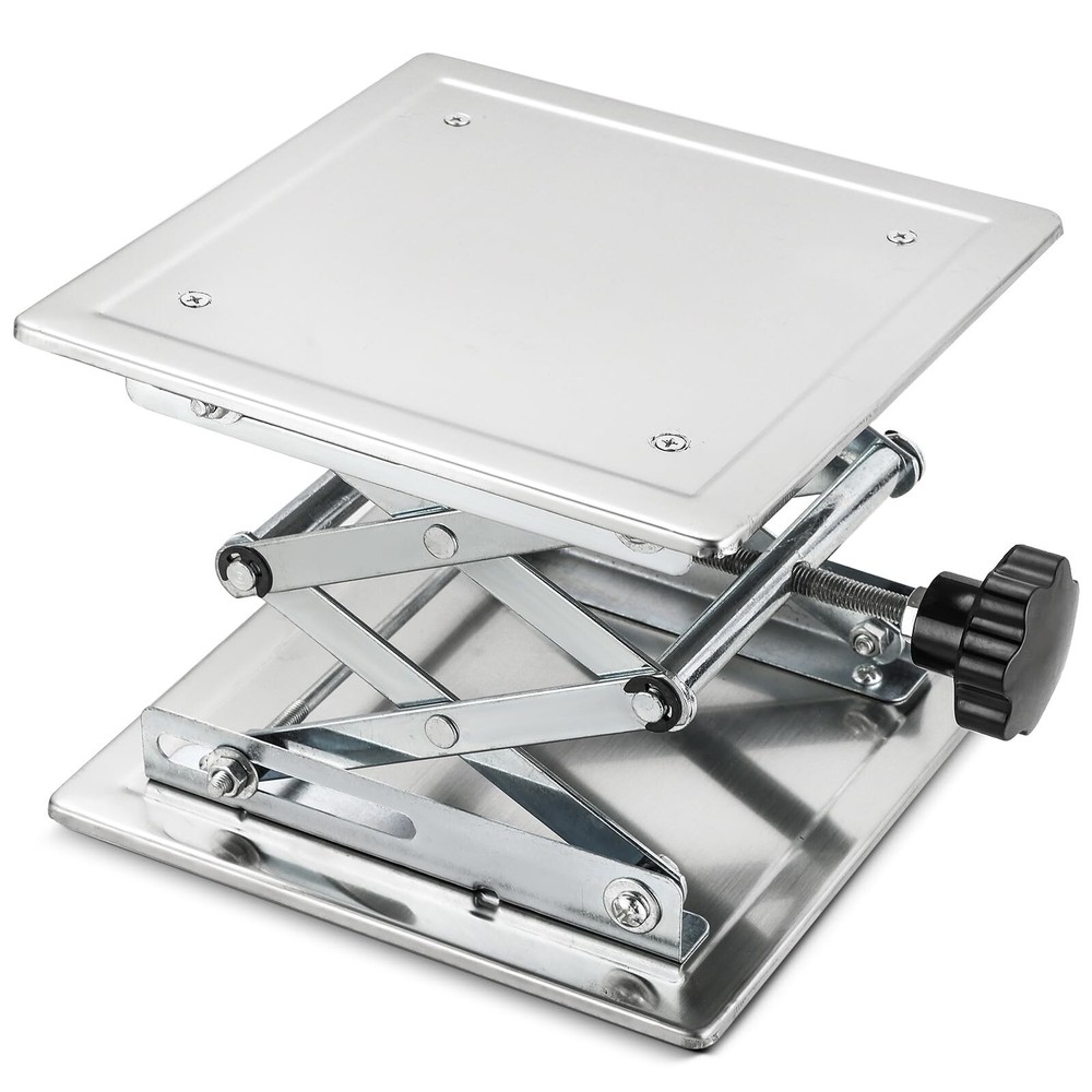Lift Table Lab Stand Lifter, Scissor Lifting Jack Platform 8″X 8″, Stainless …