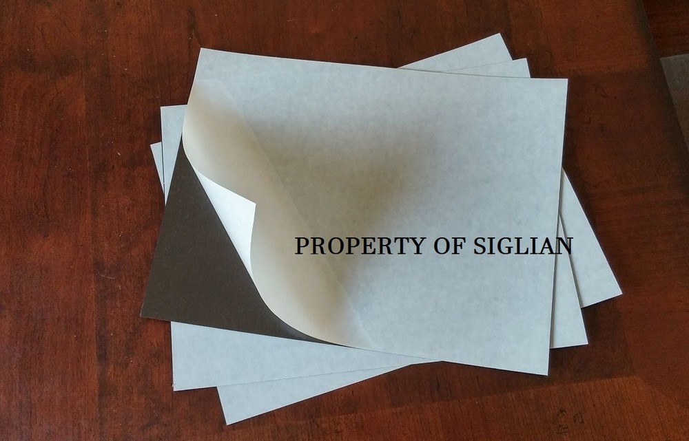 5 Self Adhesive Magnet Sheets 20milx8.5″x11″ (Art and Craft, etc)