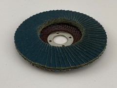 Norton 66261119262 4″ 80 Grit 13000RPM Zirconia Alumina Conical Flap Disc