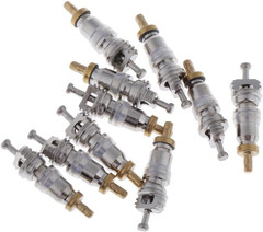 20 Pack Valve Core Replacement Copper High Pressure R22 R32 R410A Schrader Valve