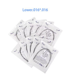 Dental Ortho Heat Thermal Activated Niti Rectangular Natural Form Arch Wire