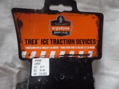 Ergodyne Trex Ice Traction Devices – Size Large – #6300