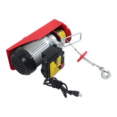 1320lbs Mini Electric Hoist Crane Winch w/ 328ft Wireless Remote Control 1150W