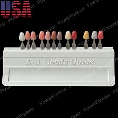 Dental 3D Gum A-D Shade Guide Pink Gingiva Aesthetic Composite Resin Restoration
