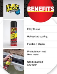 Flex Seal Family of Products Flex Seal MINI White Rubber Spray Sealant