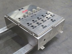 HOFFMAN A30H2408SSLP INDUSTRIAL CONTROL PANEL ENCLOSURE T263997