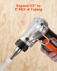 VEVOR Cordless Electric Tube Expander 20V Max for 1/2″ 3/4″ & 1″ PEX-A Pipes