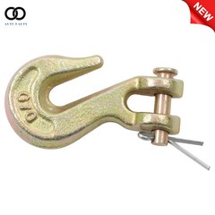 10 Pack 1/4″ Chain Hooks G70 Clevis Grab Hooks,Working Load 3600lbs Alloy Steel